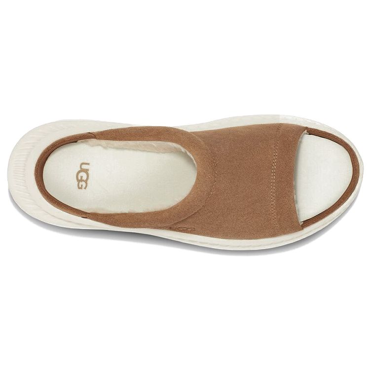 UGG Ca805 V2 замшевые мягкие удобные толстые подошвы модные сандалии мужские сандалии коричневые 1127631-CHE