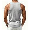 Men S Sleeveless Sports Vest Solid Color Casual Summer