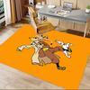 Tintin'S Dynamic Adventure Carpet For Playroom Bedroom Living Room Sofa Home Decorkids Game Area Rug Nonslip Floor Mat