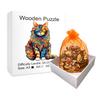 Interesting Colorful Cat - Wooden Puzzle - Challenge Your Brain - Perfect For Birthdays And Holidays - Colorfulchristmas Gifts