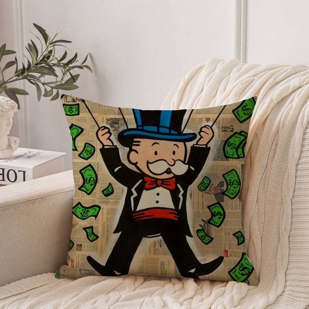 Игровой M-MonopolyS Наволочка Домашний Декор Плед Для Дивана Кровати Автомобиля Декор Комнаты Идея Подарка