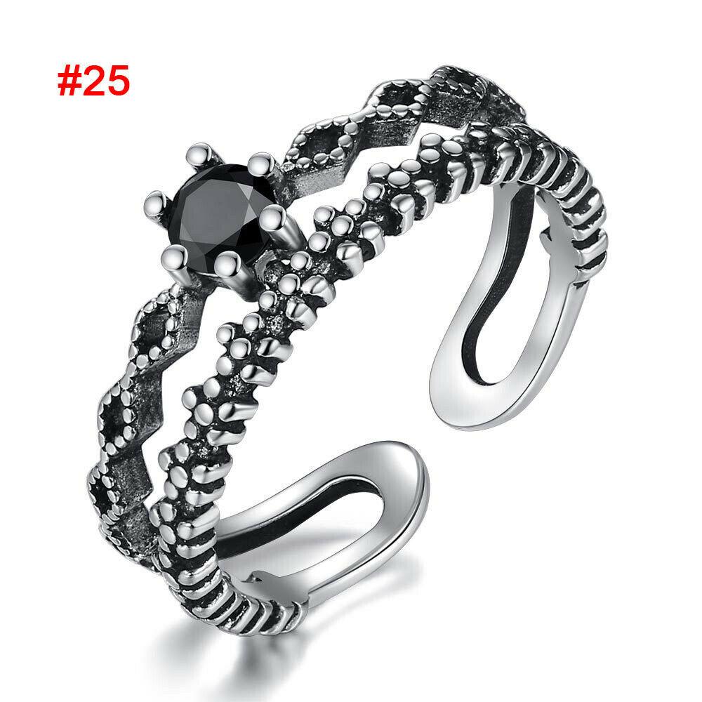 Thumb Rings Ladies Mens Toe Rings Adjustable Open Band Simple Exquisite Womens Ring