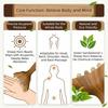Sandalwood Meridians Massage Comb Copper/Horn Balls Lymphatic Drainage Massager  Breast Massage