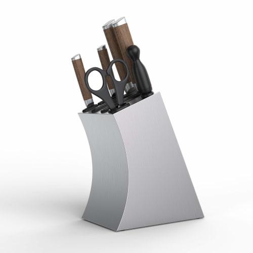 Подставка для ножей из нержавеющей стали, Подставка для ножей, Вмещает ножи Деба, Чехол, Держатель, Кухонное хранение, Многоцелевой, Антибактериальный, Кухонная утварь