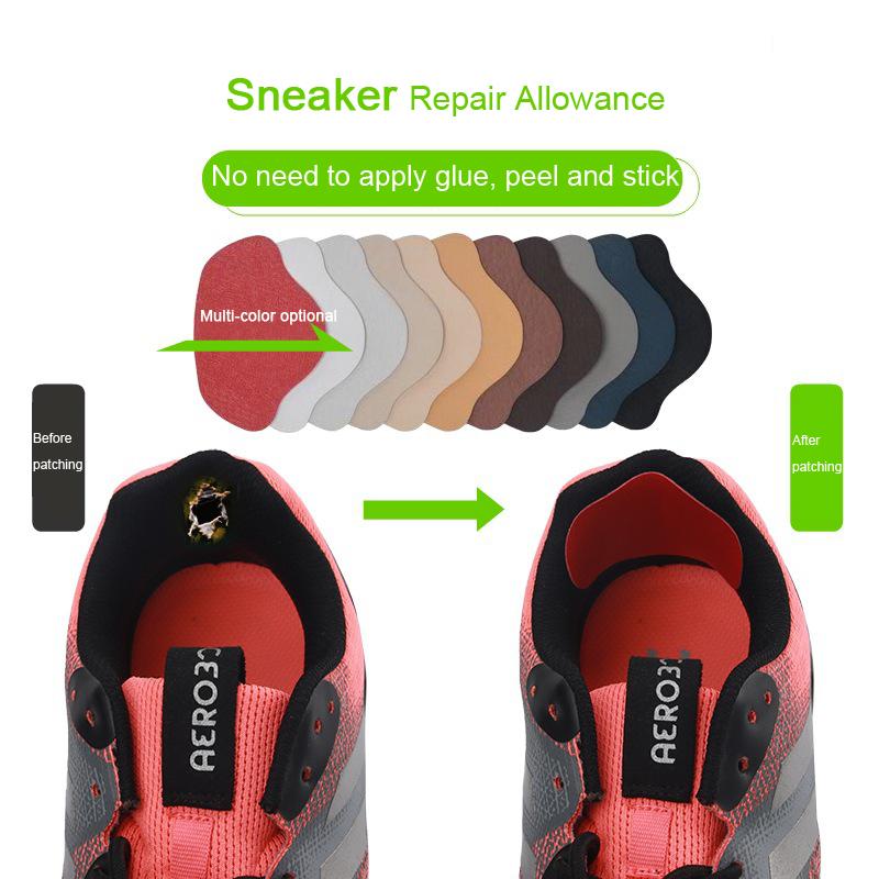 Заплатка для обуви, наклейка для ремонта союзки, субсидия, липкая стелька для обуви, защита пятки, ремонт пяточных отверстий, подкладка, средство для ухода за ногами из износостойкого каблука