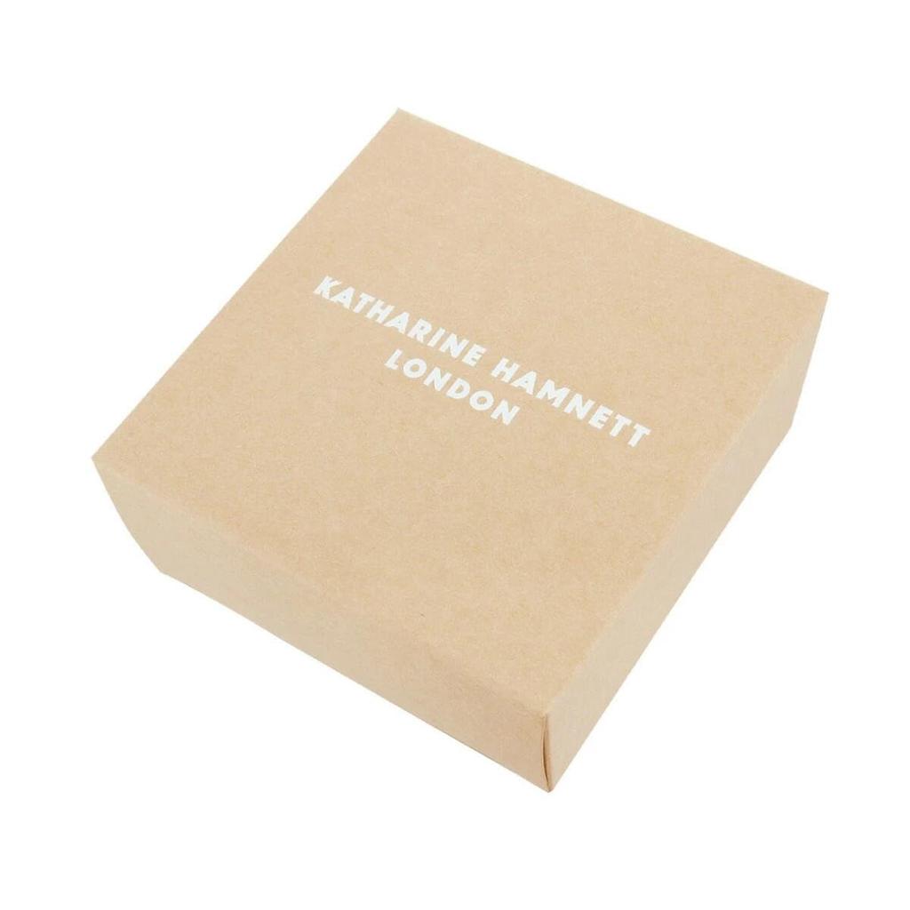 Ремень из натуральной кожи 506028 черный [Catherine Hamnett] мужской [01]