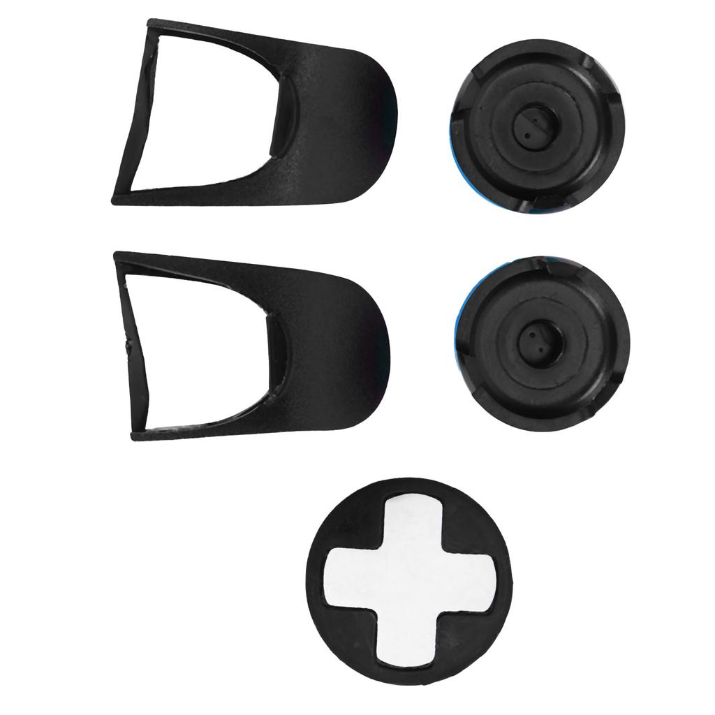 5in 1 Thumb Stick Grip Key Cap Joystick Cover L2 R2 Trigger Extender for PS5 Controller Bleu