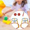 2x Floating Pool Basketball Hoops Summer Games Toys Play Fun Exercise Playing Gift with