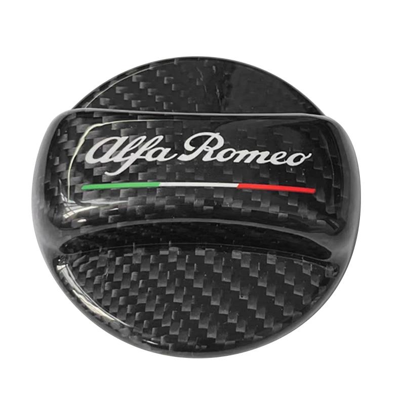 Автомобильные наклейки Для Alfa Romeo Автомобиль Углеродное волокно Защитная наклейка на крышку бензобака Наклейка Аксессуар для салона Для Alfa Romeo 4C 159 1