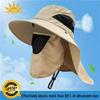 Unisex Anti-UV Breathable Sunshade Fishing Hat with Face Cover