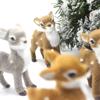 Garden Miniatures Artificial Deer Deer Ornaments Christmas Deer Animal Sika Deer Simulation Deer