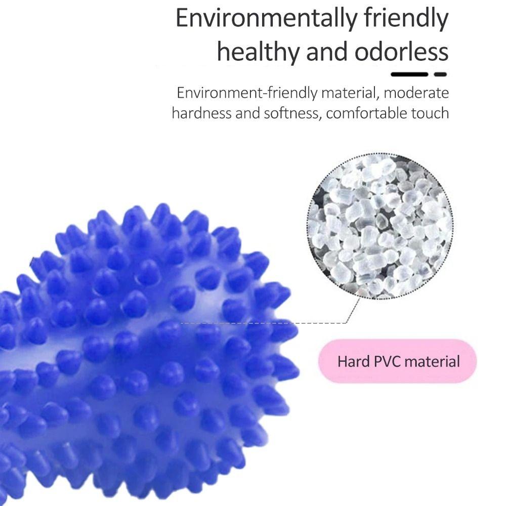 Надувной шарик с арахисом и колючками, массажный ролик с глубокими точками, меридиан, массажный ролик, спорт, фитнес