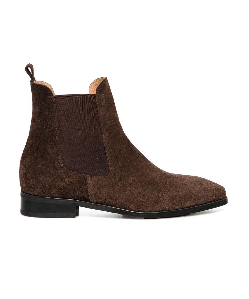 Allclassic Alc126 Adore Chelsea Boots_D.Brown Suede