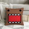 Face Hug Pillowcase Cute Domo Kun Backpack Cojines Sofa Diy Printed Office Coussin Covers Decorative