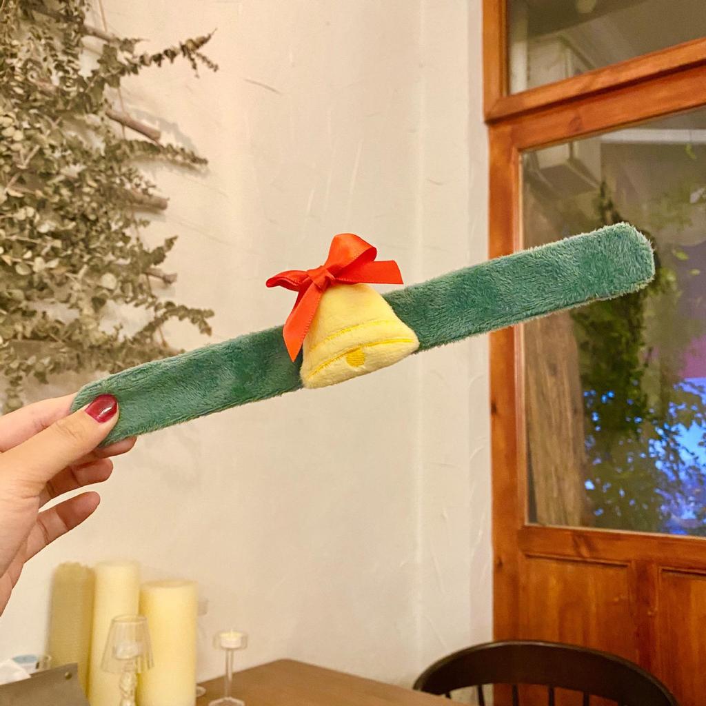 Children's Christmas Light-Up Cartoon Slap Band Watch Ornament