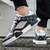 Мужская спортивная обувь, повседневная обувь для скейтбординга, летние дышащие студенческие серые кроссовки для бега, большие размеры