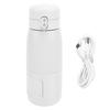 Portable Milk Warmer Baby Travel Cordless Fast Warming USB Rechargeable for Car Outdoor White