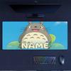 Custom Name,Totoro Mouse Pad, Large Gaming Desk Mat, Non-slip XXL Mousepad for Laptop & Tablet, Mini PC Playmat with Stitched Edges