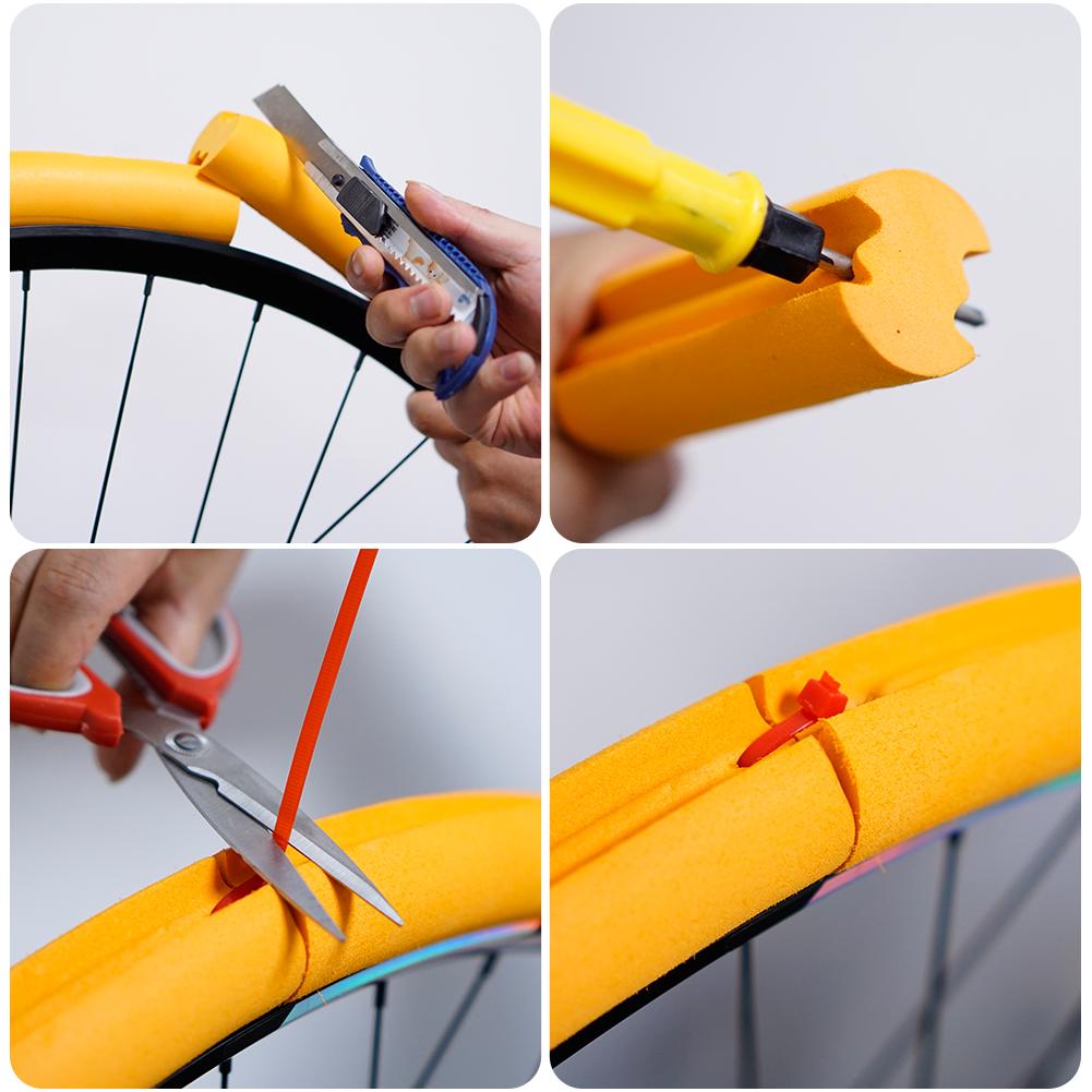 Bicycle Puncture Protection Insert EVA Bike Tire Inner Tube Pad Cycling Tires Puncture Proof Liner Cycling Parts Accesseries