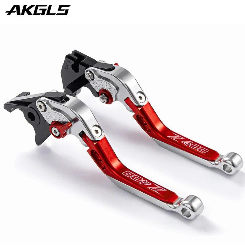 Ninja 400 2022 For Kawasaki Ninja 400 Z400 2018 Adjustable Folding Retractable Brake Lever Clutch Lever