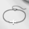 Кресты из нержавеющей стали, религиозные христианские браслеты для мужчин, мальчиков, браслет, ювелирные изделия, подарки для него
