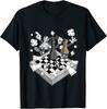 Retro Chess Battle Figures Chessman Checkmate Chess Player Unisex T-Shirt