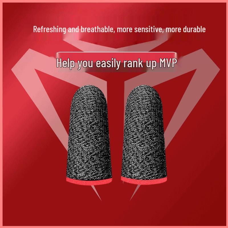 Esports Game Finger Sleeves: Sweatproof, Anti-Slip, Ultra-Thin Thumb Sleeves for Mobile Gaming (PUBG, King of Glory)
