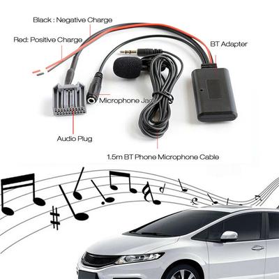 Автомобильный Bluetooth 5.0 AUX аудио вспомогательный кабель-адаптер для Honda Civic 2006-2013 / CRV 2008-2013 / Accord 2008 после 8-го поколения