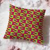 Artistic Background Patterns Cushion Cover Premium Comfort Reversible Pillow Cove Two in One Design for Any Room  Car Interior