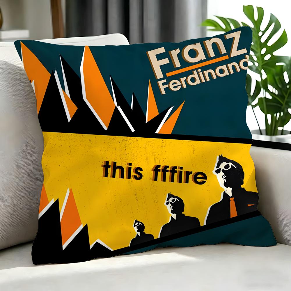 band Franz Ferdinand Cushion Cover Cushion Cover Set Pcs x x x Pillowcase Decorative Sofa Home Decor