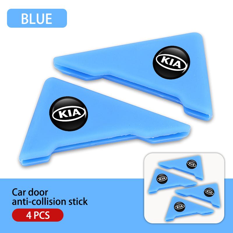 AAAHE1 Silicone Car Door Corner Protective Cover Anti-Scratch Sticker For KIA Cerato Soul Venga Forte Spectra Sedona Niro Cadenza
