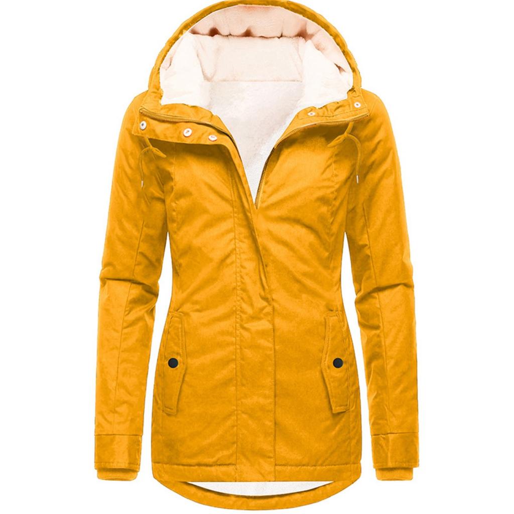 Men's Fleece Lined Hooded Jacket, Waterproof Windproof Winter Fall Outdoor Commuter Casual Coat Top, Popular for Europe USA