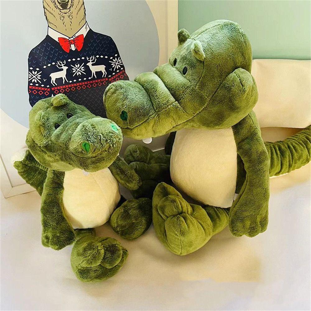 Hugging Pillows Stuffed Crocodile Dolls Stuffed Animal Crocodile Plushies Kawaii Children Friend
