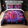 AC Milan Design Bed Bedding Set 1 Duvet Cover + 2 Pillowcases Soft Breathable Household Bed Linens