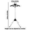 Регулируемые стержни для гладильной доски, алюминиевая складная вешалка
