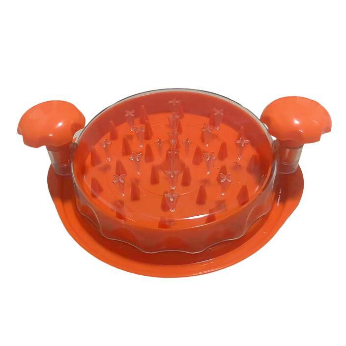 1 шт. улучшенная мясорубка для куриного мяса с прозрачной крышкой, большой нескользящей основой, прочный пластиковый инструмент для измельчения мяса для говядины, овощей