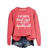 Oversized Womens Hoodie Loose Fit Cotton Blend Streetwear Long Sleeve Sweatshirt With Graphic Print