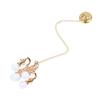 1Pc 1/12 Miniature Dollhouse Ceiling Lamp Hanging Lamp Mini Led Light Model