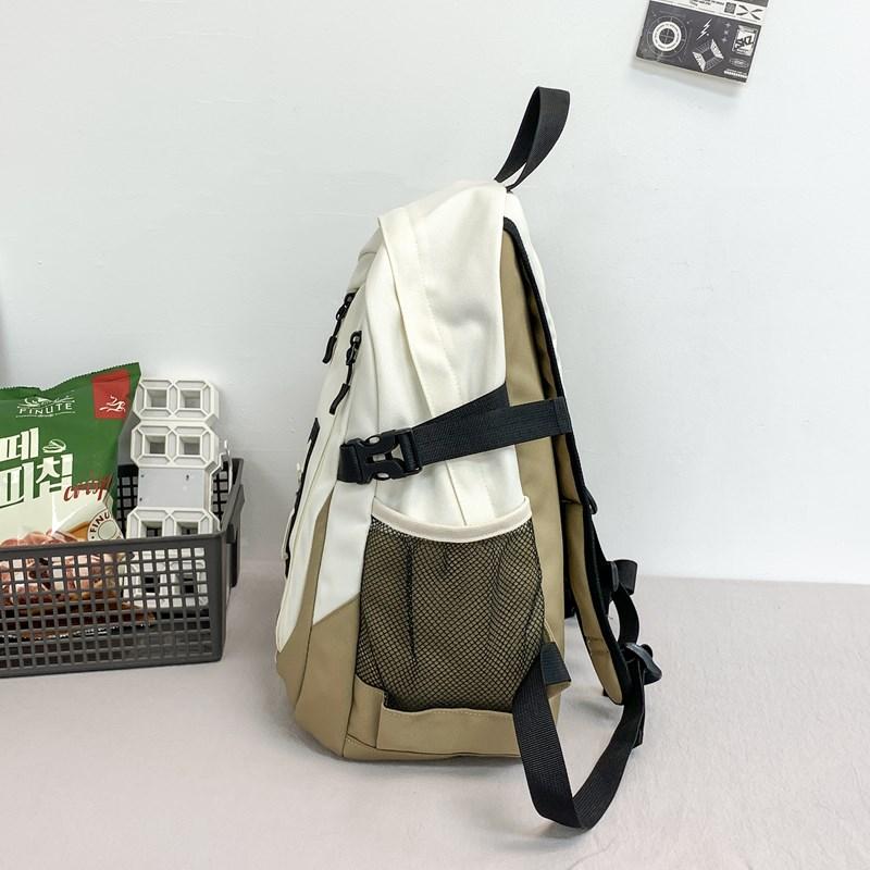 Школьный рюкзак для школьников средней школы, мужской, уличный, компьютерный рюкзак, легкий, водонепроницаемый, женский рюкзак