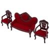 1:12 Doll Simulation House Miniatures Living Room Sofa Couch Furniture Accessories