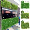 Square Artificial Turf Wall Wedding 40*60cm Decor Foliage