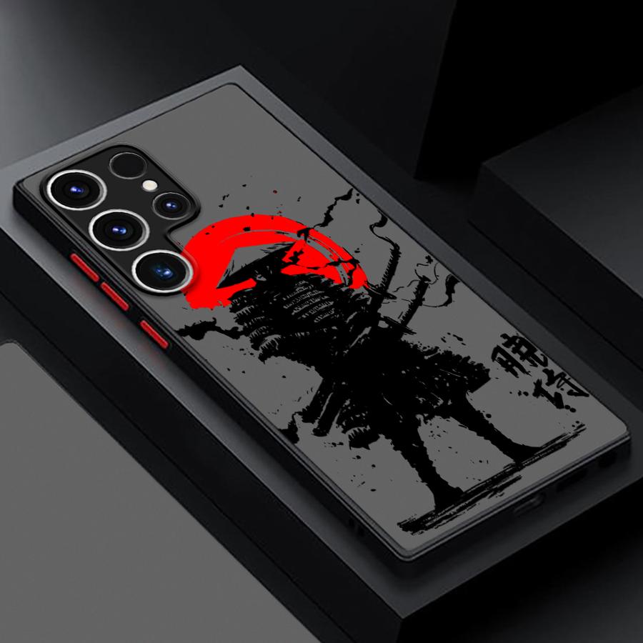 Японский чехол для боевых искусств самураев для Samsung Galaxy S22 Plus S24 FE S20 S23 Ultra S10 S21 S25 Edge S9 Задняя крышка телефона