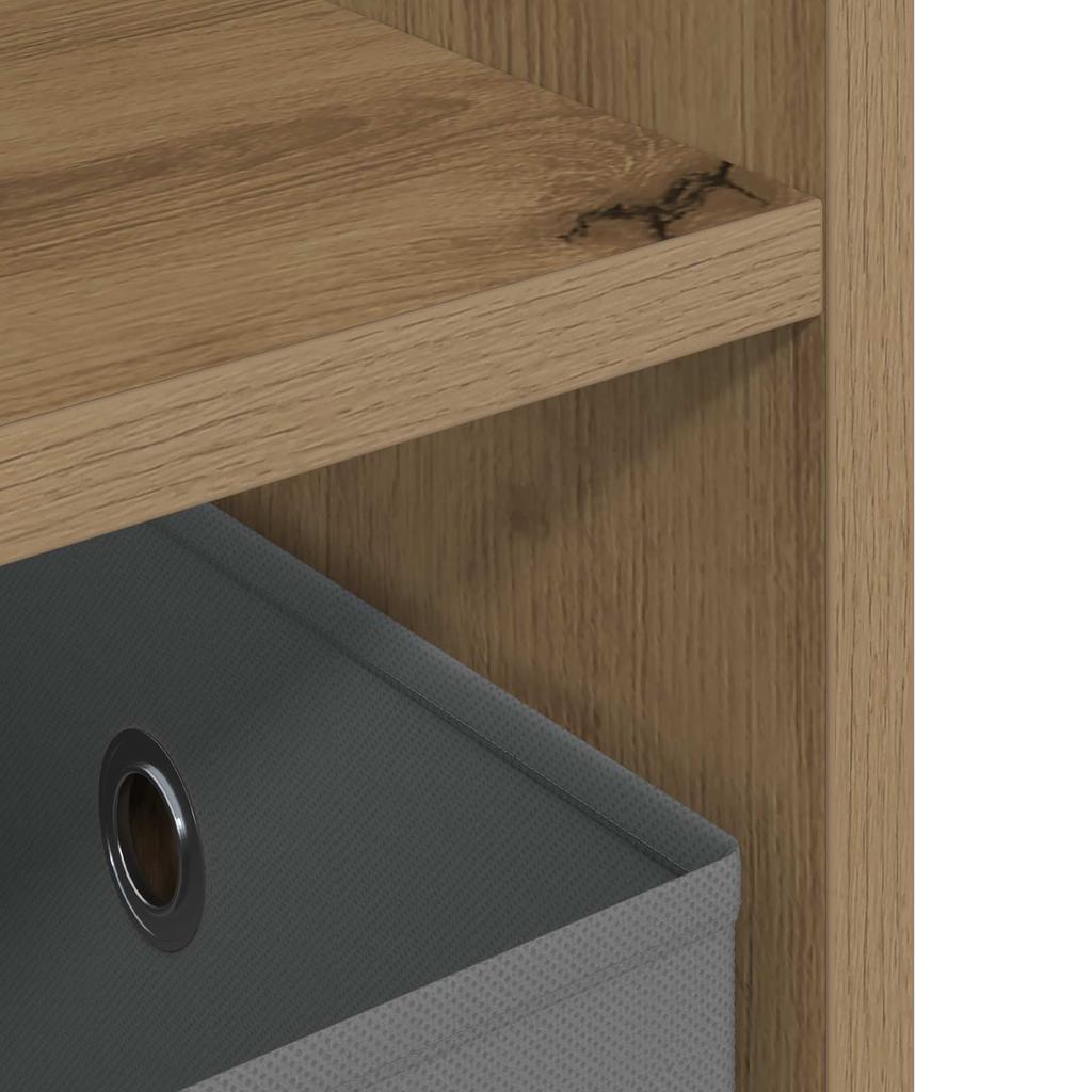 TV Stand with Drawers Artisan Oak 79 x 40 x 48 cm
