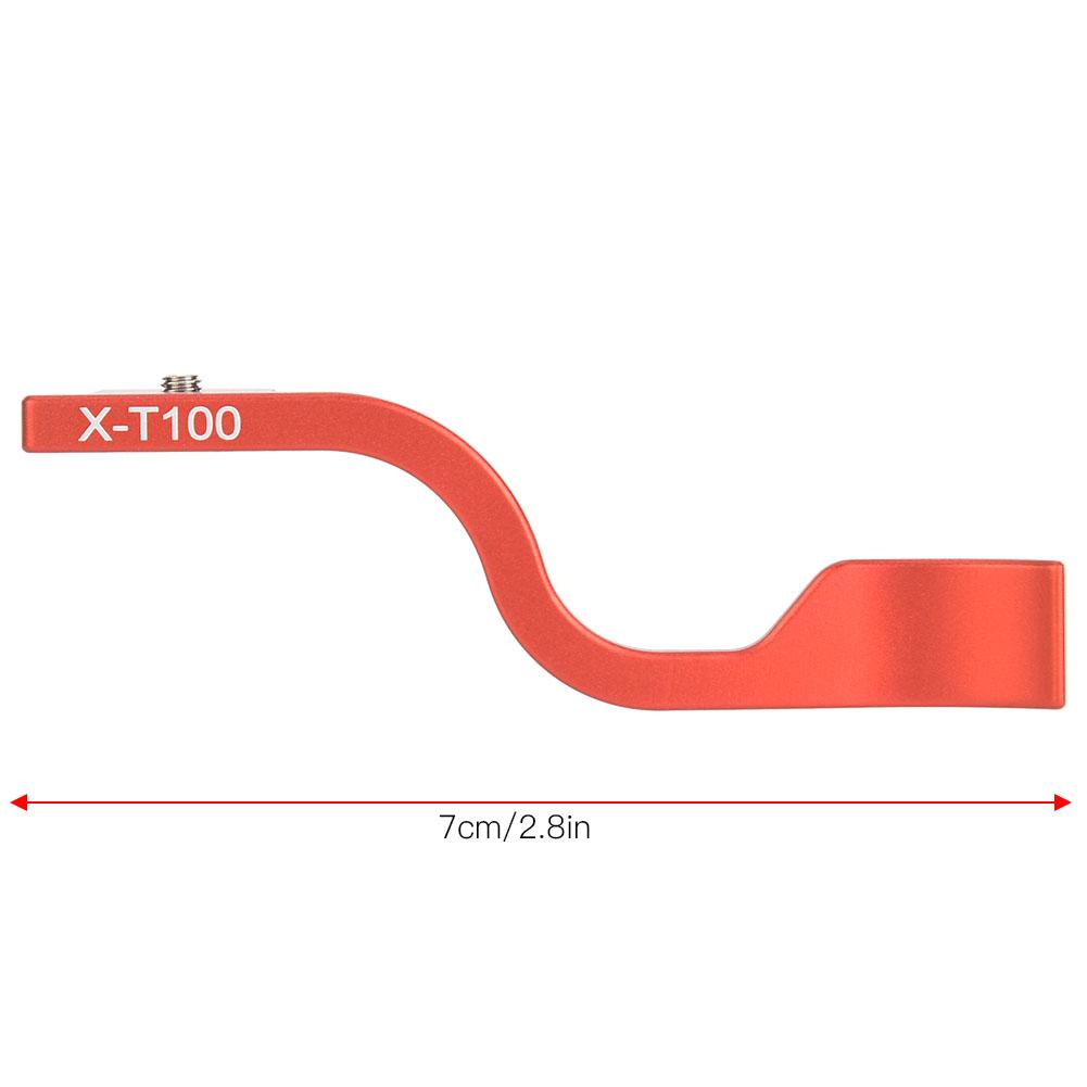 Сменная рукоятка из алюминиевого сплава для упора большого пальца для беззеркальной камеры Fuji XT100(черный)
