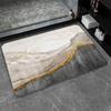 Мраморный ковер, мягкий нескользящий впитывающий коврик для пола, абстрактный современный коврик для прихожей, придверный коврик для ванной комнаты, кухни, спальни, гостиной, декор