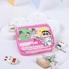 Мультяшная сумка для хранения гигиенических прокладок Crayon Shin Chan из ткани Оксфорд для девочек и путешествий