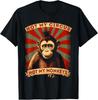 Не мой цирк, не мои обезьяны Смешная саркастическая футболка Унисекс футболка