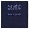 Back In Black Album Iron On Patch