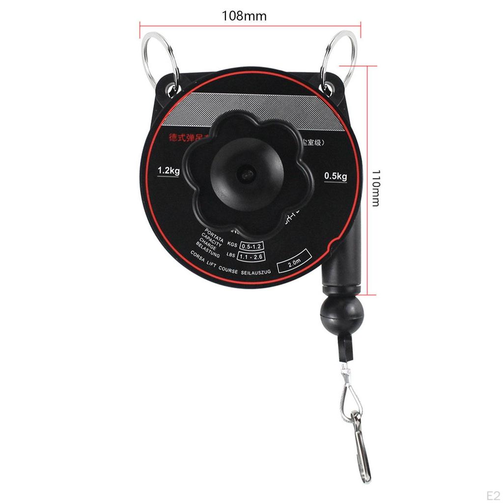 2M Пружинный балансировочный инструмент для сборочной линии с крюком и тросом