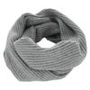 Prodigal Cashmere Rib Knit Long Snood Light 100% (Free Size, Gray)